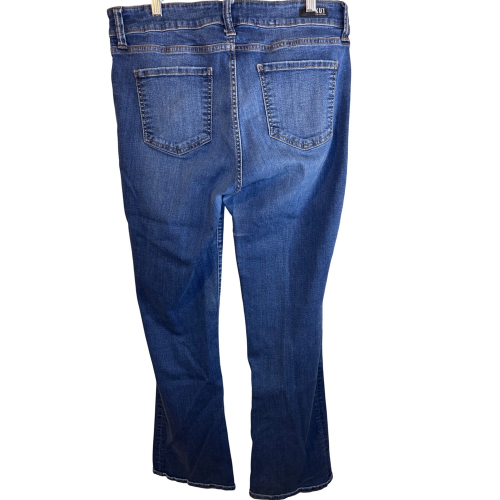 KUT From The Kloth Natalie Fab AB High Rise Bootcut Jeans 14 Medium Wash Y2K - Picture 5 of 7